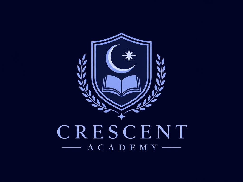 Crescent Academy logo design by Abdul Maanay