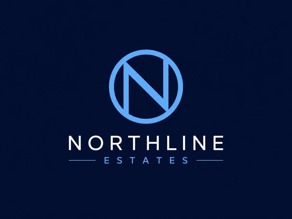 Northline Estates logo design by Abdul Maanay